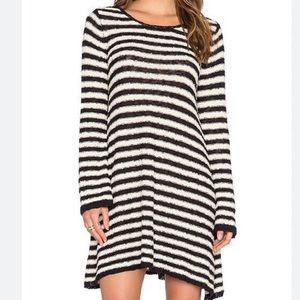 Free People knit striped dress